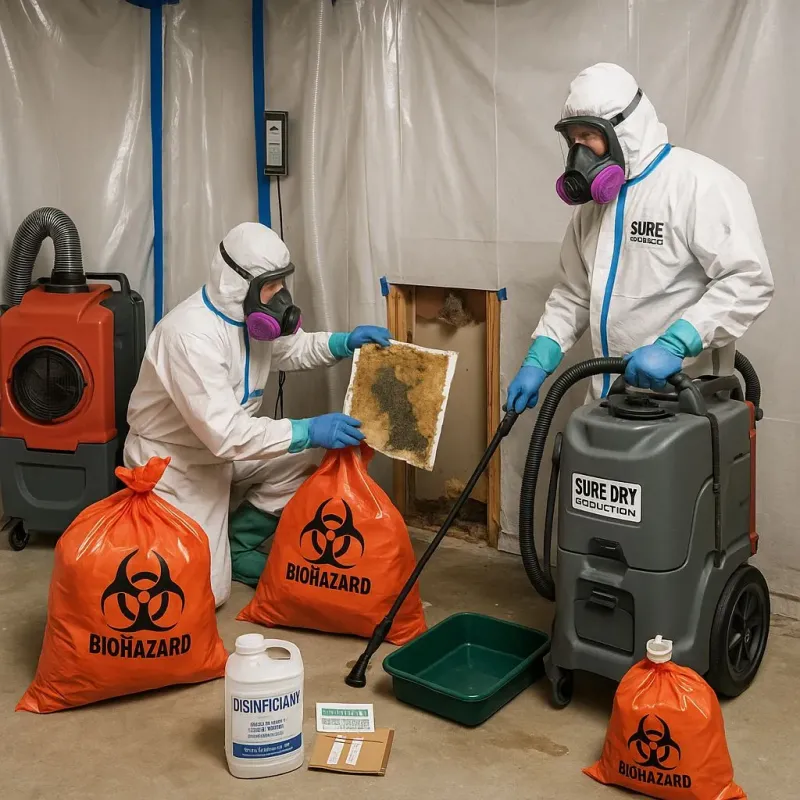 Contaminated Water Handling Protocols process in Issaquena County, MS
